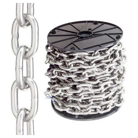Catena Rullo Zincata 7 mm (Rotolo 26 metri)
