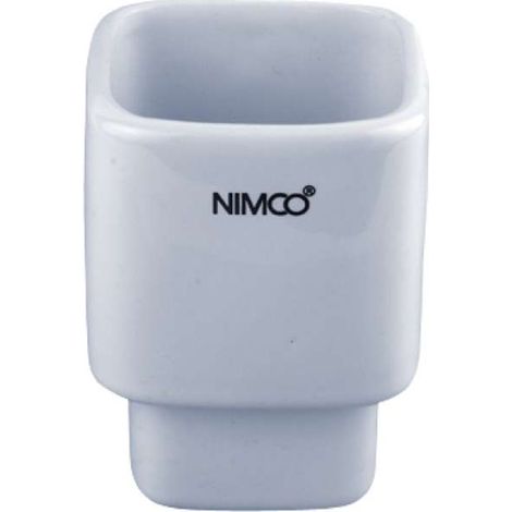 Nimco Piezas de recambio - Vaso para cepillos de dientes sin soporte, cerámica 1058Ki