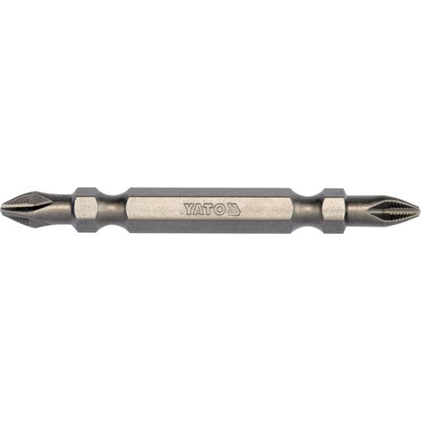 Puntas de destornillador de doble cara ph2x65, 10 unidades / YT-04812 / yato (1/2)