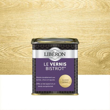 Vernice per mobili e oggetti Bistrot® LIBERON, lucentezza incolore, 0,25l LIBERON