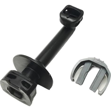 Tuyau de sortie coudé pour nettoyeur haute pression avec collier de serrage pour Karcher K2, K3, 4.064-047.0, 40640470, 5.064-110.0, 5064110 Pièce de rechange (1/4)