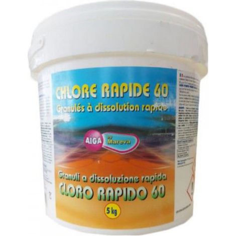 Cloro Rápido 60 Aiga MAREVA Pool Granules - 5kg - 111013U
