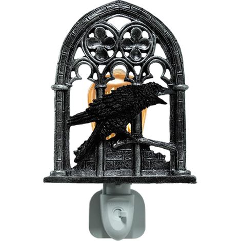 Lampe Corbeau - Lampe d'Oiseau Gothique pour la Décoration (1/5)