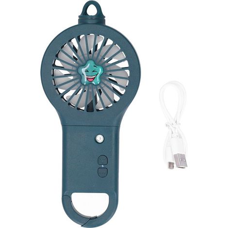 Ventilatore nebulizzatore portatile multifunzione dal design accattivante con nebulizzazione d’acqua, ideale per i viaggi e l’uso a mani libere (1/4)