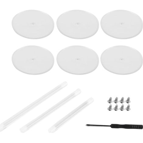 3er-Set Acryl-Aufsteller für Schmuck, Uhren, Schreibtisch, Kommode und Schminktisch – zur Organisation und Dekoration (1/5)