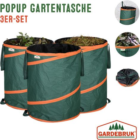 Garden Waste Bags, 85L, 600D Oxford, 3 Pack (1/5)