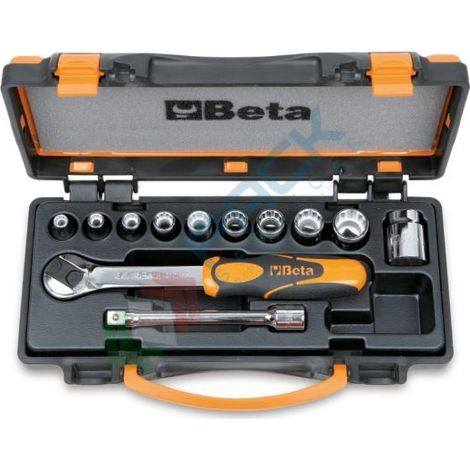 Set chiavi a bussola e accessori 3/8 beta 910b/c10 - 12 (1/2)