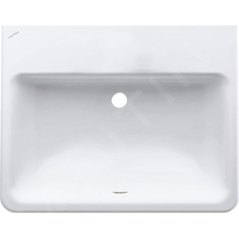 LAUFEN PRO S lavabo encastré, sans trou pour robinet, avec (1/4)