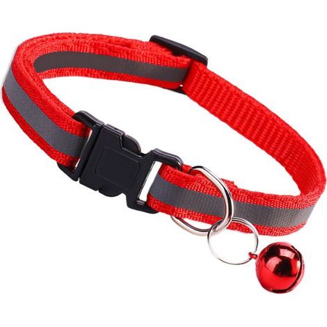 Collier pour petit chien avec clochette phosphorescente, résistant aux intempéries et léger (1/5)