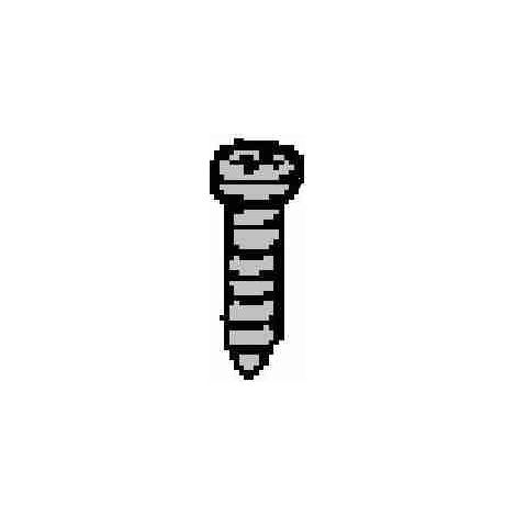 V2.9X9.5-A.5101 Tornillo autorroscante 2.9X9.5 Tc+ Uni6954 Recambio original NICE V2.9X9.5-A.5101