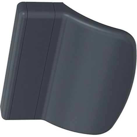 Kintech – Poignée de tirage en pvc pour porte-fenêtre – Finition gris RAL7016 – Vissage direct invisible – Vendu à l'unité