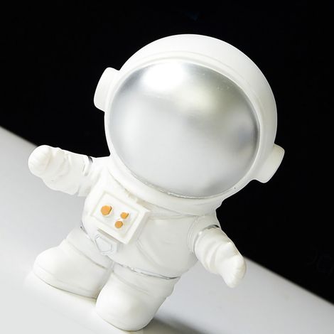 Astronautenfigur, Skulptur eines Weltraumreisenden, Dekoration für Zuhause, Bibliothek oder Büro – Originelles Geburtstagsgeschenk – MYY2020-2B (1/5)