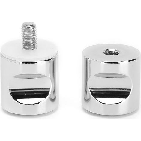 Bouton de porte douche porte en verre monotrou salle de bain poignée de porte dos à dos tirer pour armoire meubles remplacement Aceesories. (1/5)