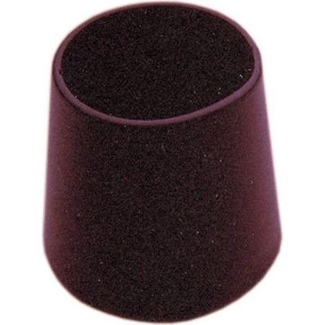 SOTTOSEDIA A GOCCIA NERO P/TUBO 12 MM