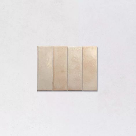 Carrelage Effet Zellige Beige BOHEMIAN Peach 6x18,6cm (1/2)
