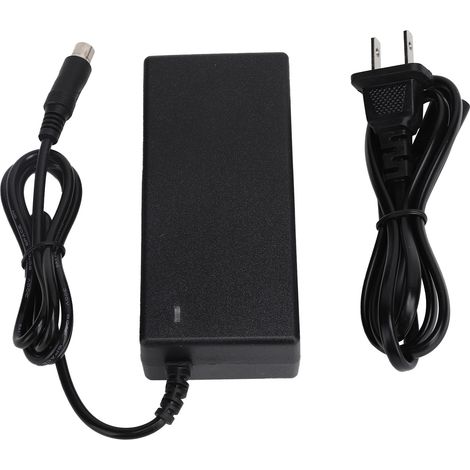 Chargeur batterie 36V Li-ion, adaptateur secteur DC 42V 2A, prise femelle 5.5mm, bloc alimentation pour batterie lithium, fiche américaine 100-240V (1/5)