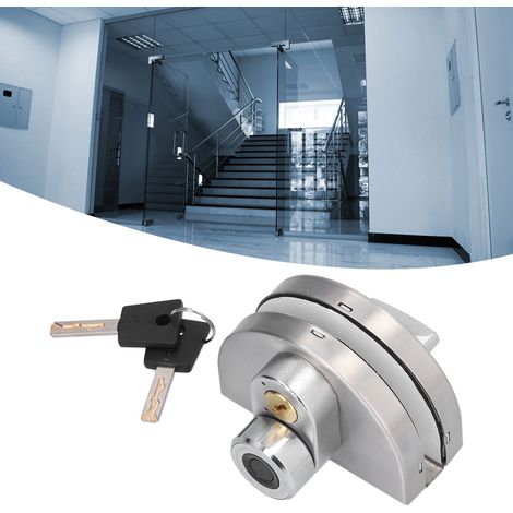 Intelligentes Fingerabdruckschloss für Glastüren Zinklegierung 8–12 mm 100 Fingerabdrücke 3 Entsperrmethoden (1/5)