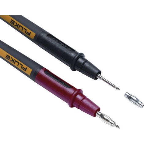 Fluke TL175E Sicherheits-Messleitungs-Set Lamellenstecker 4 mm Prüfspitze 1.20 m Schwarz, Rot 1 St. (1/5)