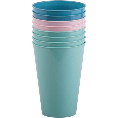Lot de 8 verres réutilisables 450ml (1/4)