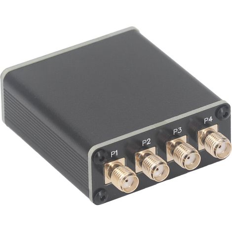 Splitter attivo Ulisem per SDR GPSDO, da 100 KHz a 150 MHz con materiale in lega, per antenne radio, sorgenti di clock (1/4)