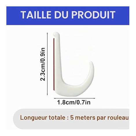 Gutter for Camping Cars, 5 m TPE J-Shaped Gutter for Gazebos, Campers, Vans, Trucks, Boats, Roof Edges, White (1/4)