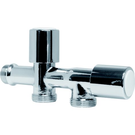 robinet duplex horizontal pour lave-linge Itap 240 gr robinets 1/2 "x3 / 4"