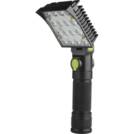190B 16x ÉPI 4 Couleurs 4 Modes 180 ° Tête Réglable Queue Magnétique USB LED Lampe de Poche (1/5)