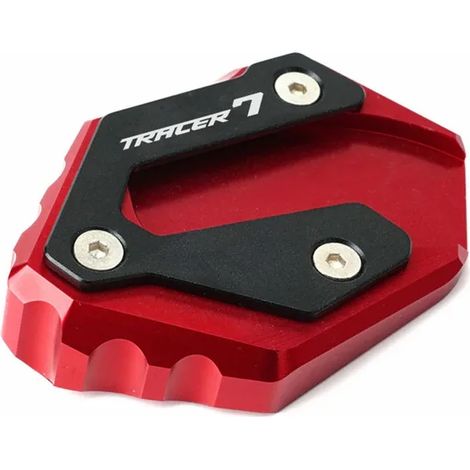 (Rouge-TRACER7) Béquille latérale en aluminium pour moto Yamaha Tracer 7 / GT 2021 2022 TRACER7 7GT tracer maxpower (1/4)