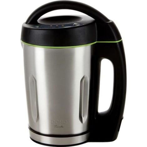 Mixeur Electrique Blender chauffant DOMO - noir - 1,6L – 3 programmes - 1000 Watt - DO498BL