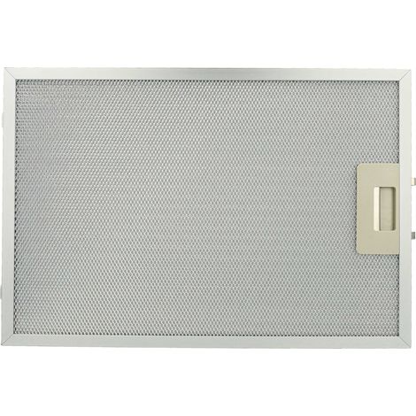 vhbw Filtro metálico de grasa compatible con Balay 3BC 762 M, 764 MB, 764 M, 766 M, 764 MN, 772 M campana extractora - 38,8 x 26,5 x 0,9cm metal