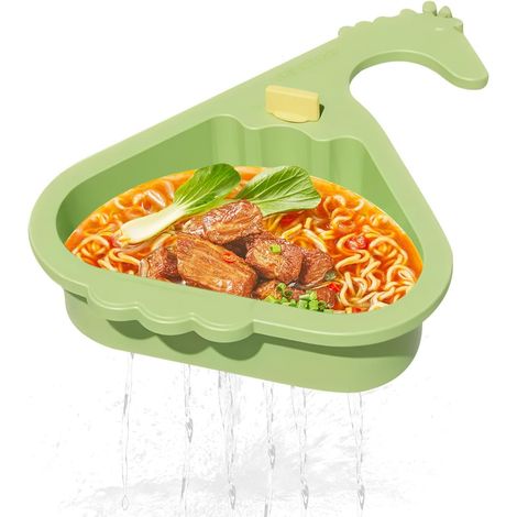 Passoire d'évier Récupérateur de déchets cuisine motif girafe Panier filtre d'angle pour évier , dor