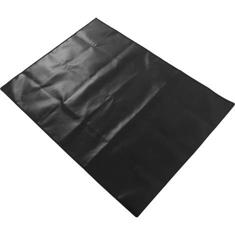 Tapis de sol double face ignifugé, résistant à la chaleur et réutilisable pour barbecue et foyer extérieur (1/5)