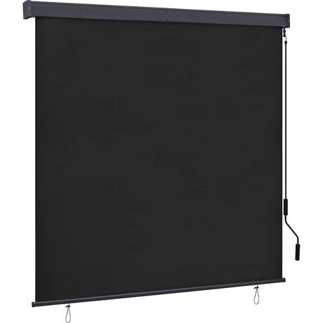 Outdoor Roller Blind 160x250 cm Anthracite vidaXL (1/5)