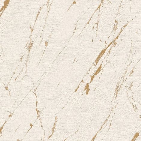 Vliestapete Beige Stein Beton Tapete Gemustert versetzter Ansatz Elements II
