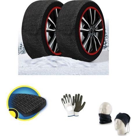 1 Paire Chaussettes À Neige XXXL 285/70 R17 Antidérapant Polypropylène Pour SUV 4x4 (1/5)