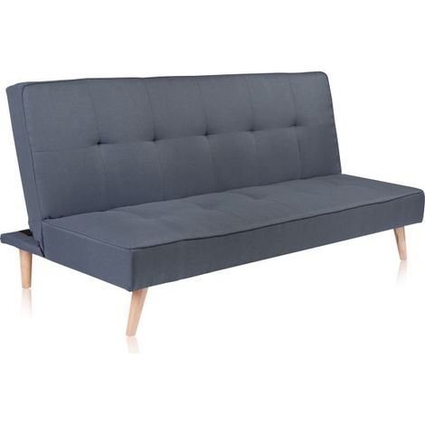 Sofá cama Erna Gris (ancho) x 39/89cm (alto) (1/5)