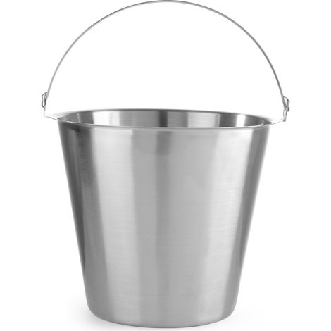 Cubo de cocina de acero inoxidable, diámetro 310 mm, 12 L, Hendi 516744