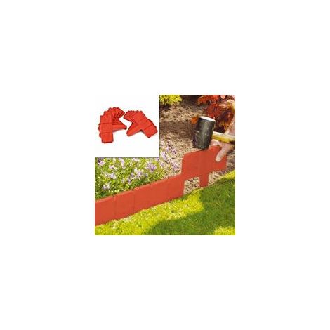 10 bordures décoratives en plastique pour jardin et pelouse (1/5)