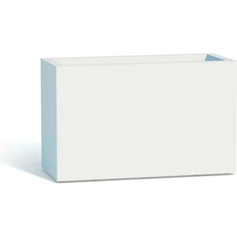 Fioriera in Polimero Monacis Flowerpot cm 80X35 h 50 Ghiaccio