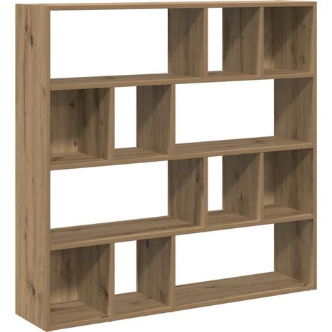 Estantería/divisor de espacios roble artisan 105x24x102 cm vidaXL