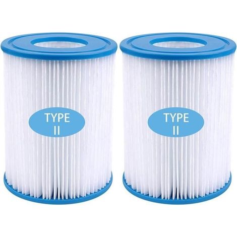 Poolfilterkartuschen Größe 2, Poolfilter für Bestway Größe 2, Poolfilter Typ II für Bestway 58 (1/4)