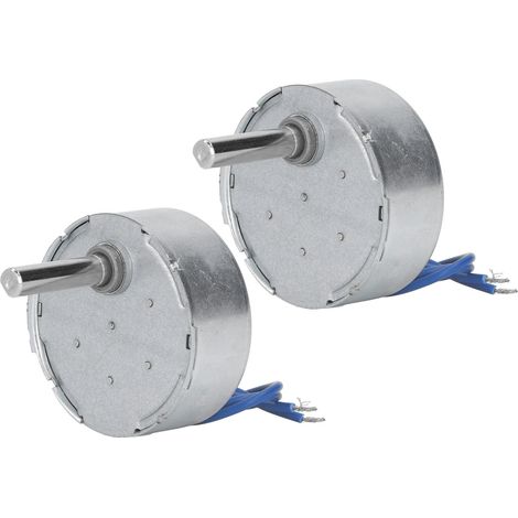2-teiliger AC 50TYC Synchronmotor, 5–6 U/min, Drehrichtung links/rechts, hohes Drehmoment, leiser Betrieb, für Plattenspieler, 100–127 V (1/5)
