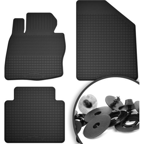 Gummimatten + Stopper für: Honda Civic IX Schrägheck (ab 2012)