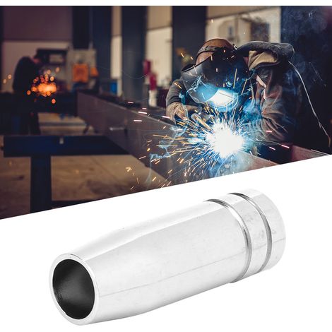 10 Stück Gasdüse MAG MIG Düse für MB15 MB14 NW Brennerschutz Gaseinsatz Düse für Binzel 15AK (10 Stück) (1/5)