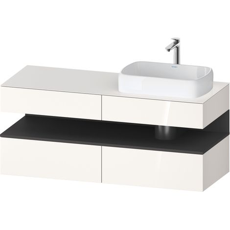 Duravit Collection One Meuble sous-vasque en console, 2 tiroirs,