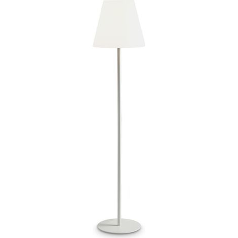 Ideal Lux ARCADIA Lampadaire avec abat-jour conique blanc 1x E27 IP44