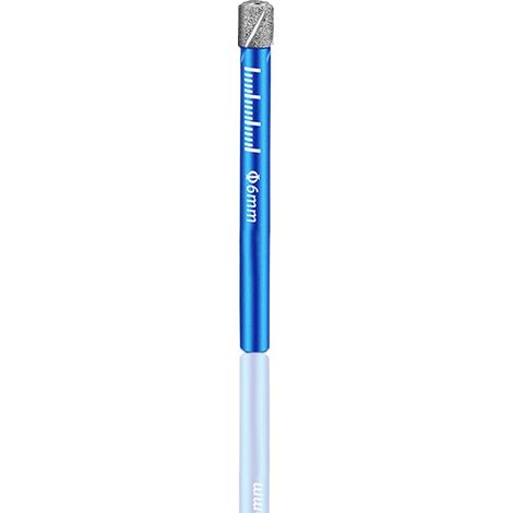 Juego de brocas de diamante para baldosas de 6 mm, brocas de diamante para baldosas, brocas de diamante para baldosas, brocas de diamante para vidrio, cerámica, baldosas y mármol (1/5)