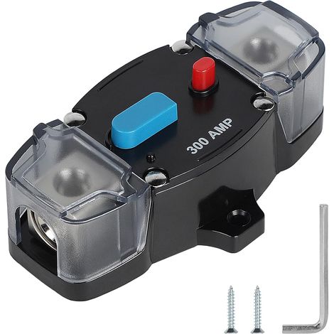 300-A-Leistungsschalter 12–48 V mit manueller Rückstellung, Leistungsschalter für Auto- und Boots-Audio-/Videosysteme (1/5)