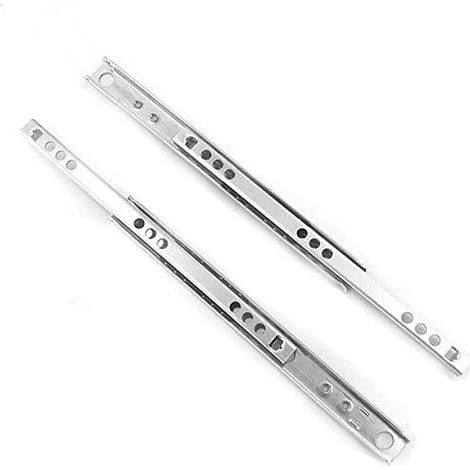 1 paire de tiroirs à roulement métallique pour tiroirs de remplacement de 17mm, largeur 17mm X 310mm (1/4)