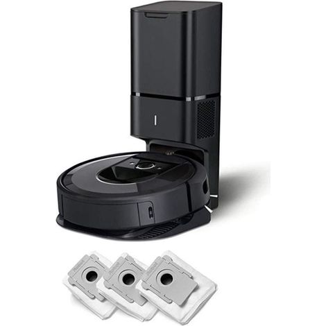 Bolsa de tela adecuada para el sistema automático de barrido de robot irobot Roomba i7 E5 E6, accesorios para bolsa de polvo. (1/4)